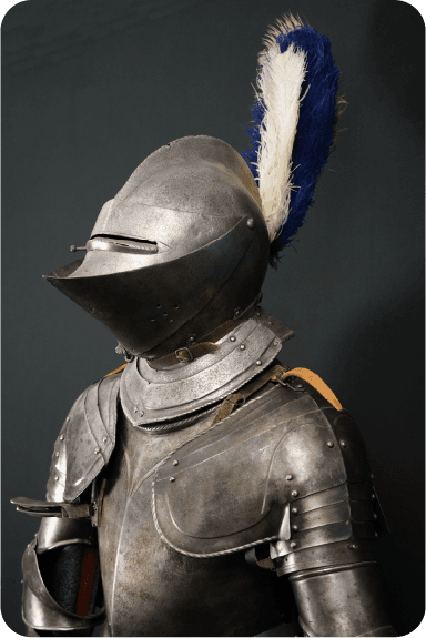 Rare English Tilting Armor